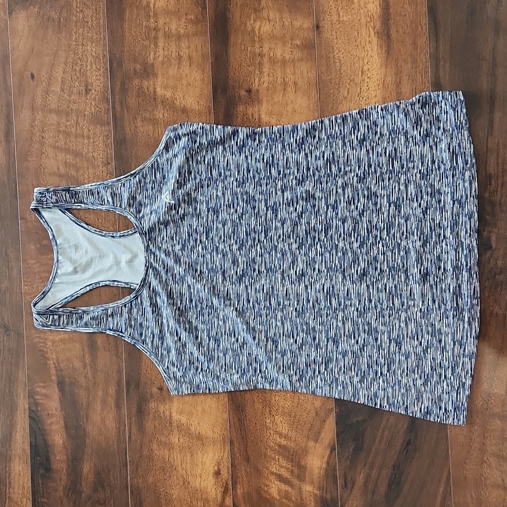 Head blue/gray/white razorback athletic top Size Small